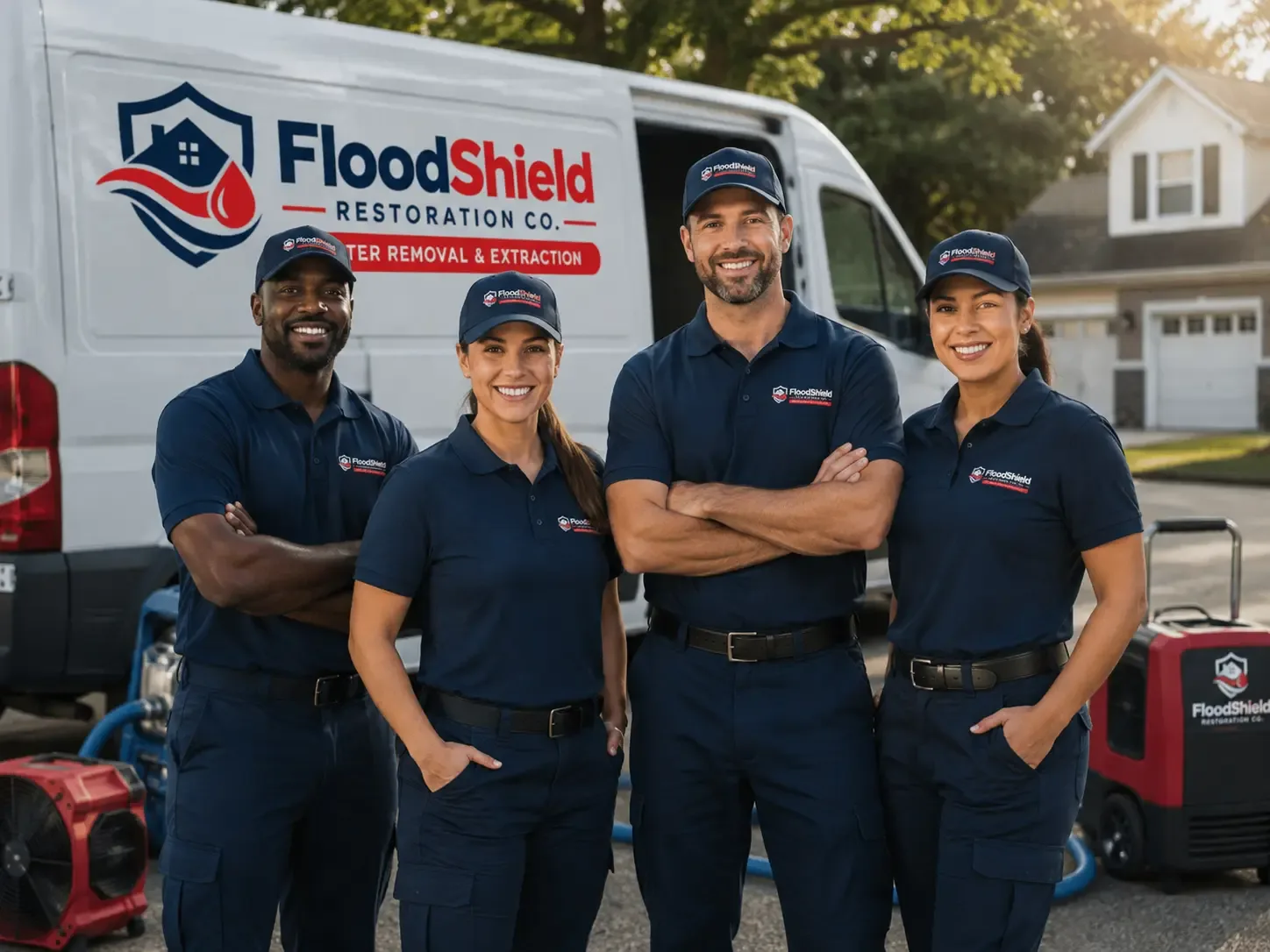 Flood Damage Restoration company in Summit Station, PA
